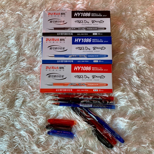 Pluma de gel borrable. HY1086