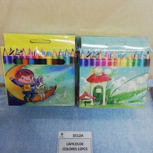 Lápices de color pequeños 12pcs. 3512A