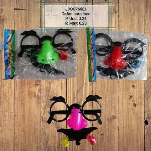 Gafas hora loca para niño. JDOS76081