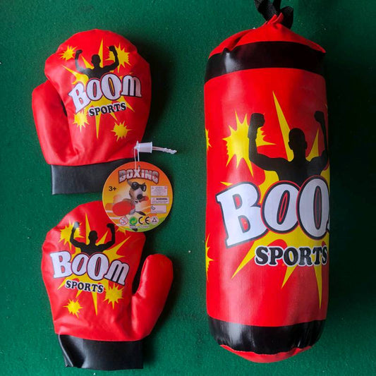 Guantes y bolsa de box. YY111