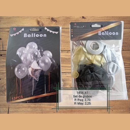 Set de globos 13pcs. 1456_61