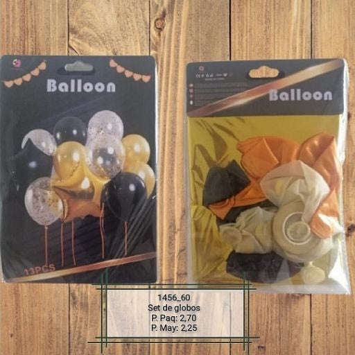 Set de globos 13pcs. 1456_60