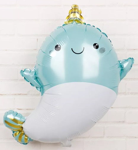 Set de globos tiburón 9pcs. C5729