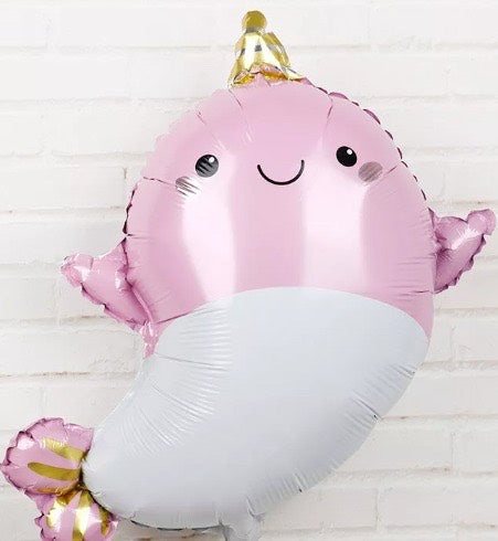 Set de globos tiburón 9pcs. C5729